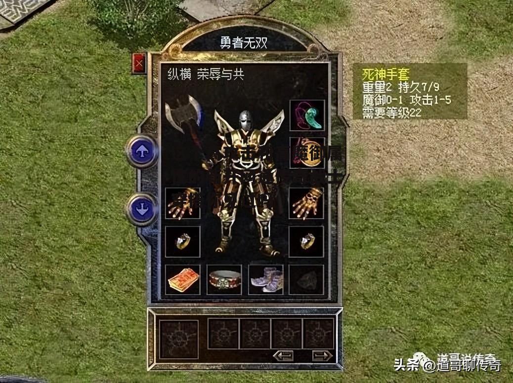 热血传奇百区：魔御1攻5死神，魔御4攻1黑铁，法师看了绝望